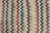 Brown Mid 20th Century Mid-Century Modern Rug in Navy, Red, Green, Brown & Ivory For Sale - Image 8 of 12