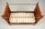 19th Century Napoleon III Child's Bed, Solid Cherry Wood, Hand-Crafted For Sale - Image 10 of 12