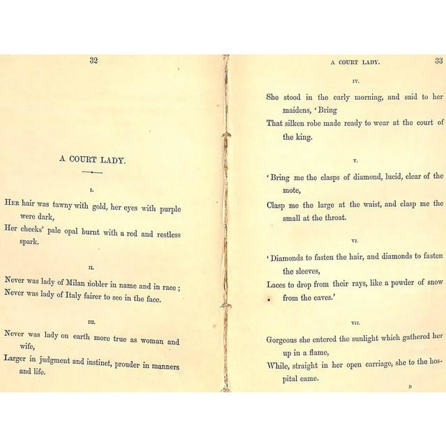 White "Poems Before Congress" 1860 Browning, e.b. For Sale - Image 8 of 8
