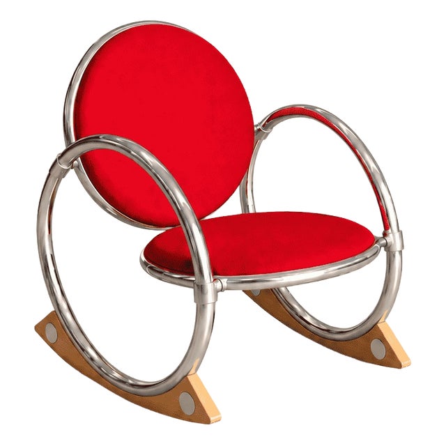 Rocking Chair by Verner Panton for Ycami, 1990s For Sale
