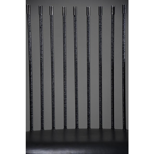 Metal Striking Avant Garde Armchair For Sale - Image 7 of 12