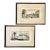 19th C. English Engravings, "Sandhurst" and "Regent's Park" by Henry Adlard (1824-1869) For Sale