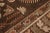 1920s Antique Turkestan Khotan Runner in Rust, Beige, Brown Geometric Pattern For Sale - Image 5 of 7