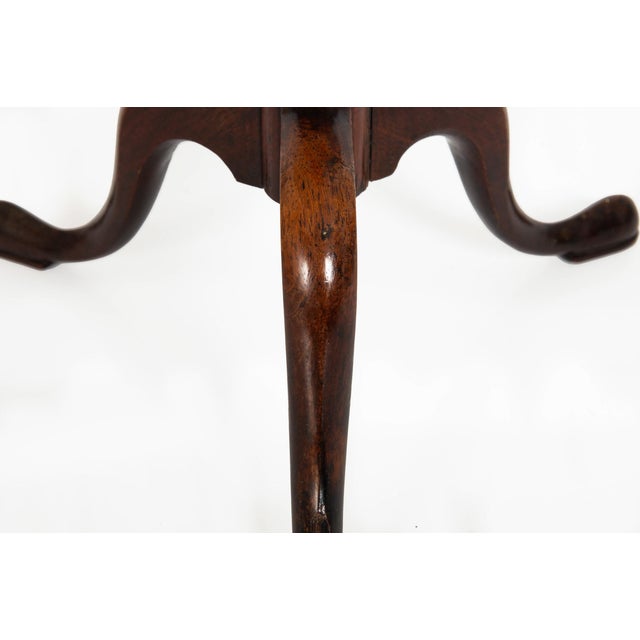Rare English Queen Anne Antique Miniature Salesman Sample Tilt-Top Table For Sale - Image 11 of 16