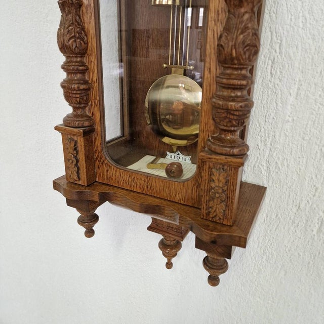 Vintage German Wall Clock from Kieninger, 1990s For Sale - Image 9 of 11