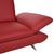 Vegan Leather Three-Seater Red Manual Function Rossini Sofa from Koinor For Sale - Image 6 of 14