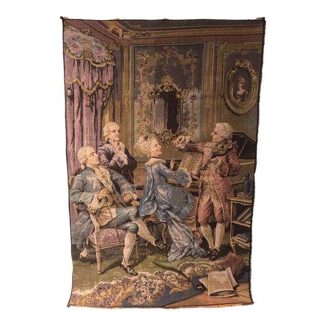 Mid 20th Century French Tapestry Wall Hanging For Sale