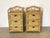 Mid-Century Modern Vintage Wicker Drawers, 1980s, Set of 2 For Sale - Image 3 of 17