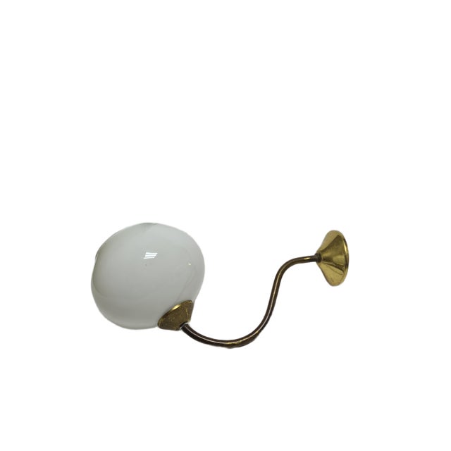 Vintage Art Deco Wall Lamp, Poland, 1950s For Sale - Image 6 of 7