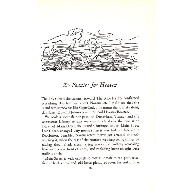 "Innside Nantucket" 1954 Gilbreth, Frank B Jr. For Sale - Image 10 of 10