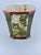 Vintage octagonal hand painted cachepot decorated with floral scenery from Meiselman Imports, Italy. This is a pre-owned...