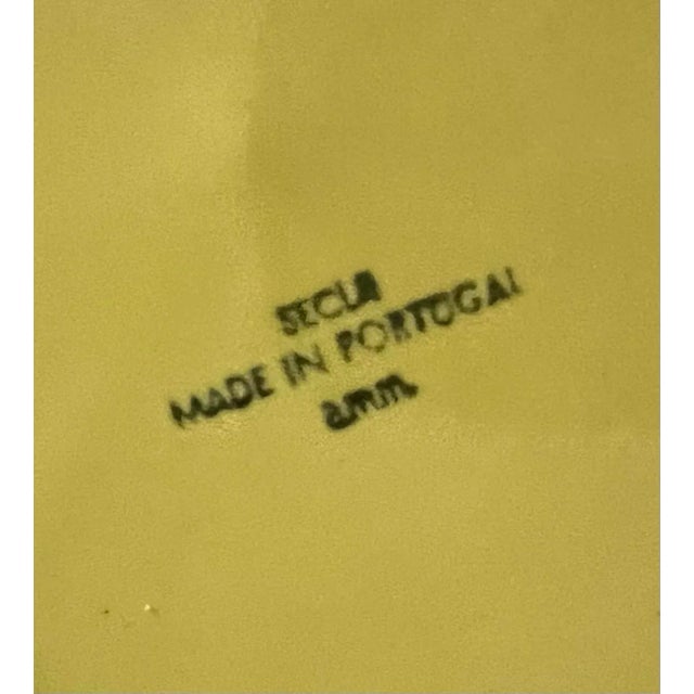 Secla Vintage Secla Yellow Cabbage Majolica Dishes and Serveware - Set of 34 For Sale - Image 4 of 12