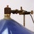 Industrial Desk Lamp with Cobalt Blue Enameled Metal Shade, 1940s For Sale - Image 6 of 16