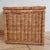Large Square Rattan Chest, Vintage For Sale - Image 10 of 12