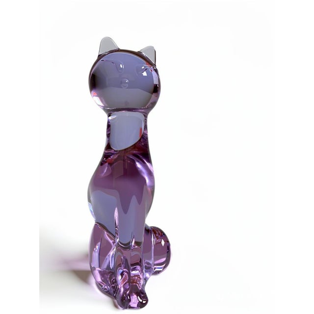 Purple Alexandrite Murano Artwork by Murano, 1960s For Sale - Image 3 of 13