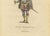 Paper European School, Habit of a Merchant of Dantzic, 1749, Paper Engraving For Sale - Image 7 of 9