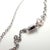 Silver Rare Damiani 18k White Gold 6ctw Diamond Spiral Teardrop 3 Motif Necklace 18" For Sale - Image 8 of 8