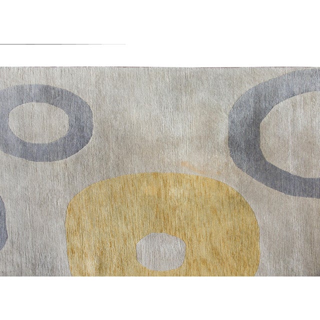 Early 20th Century Vintage Tibetan Rug For Sale - Image 5 of 15