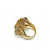 Bochic “Capri” Vintage Retro Citrine, Peridot & Blue Topaz Ring 18K Gold & Silver – Signed A radiant celebration of...