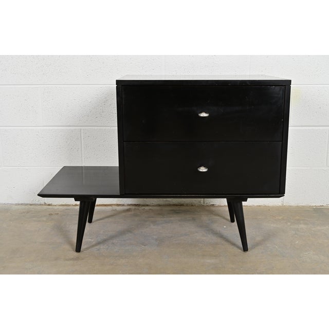 Paul McCobb Planner Group Two-Piece Modular Chest of Drawers on Bench, 1950s For Sale In South Bend - Image 6 of 18