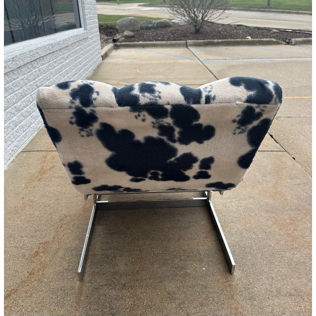 Vintage Carsons Wave Chaise Lounge For Sale In Detroit - Image 6 of 9