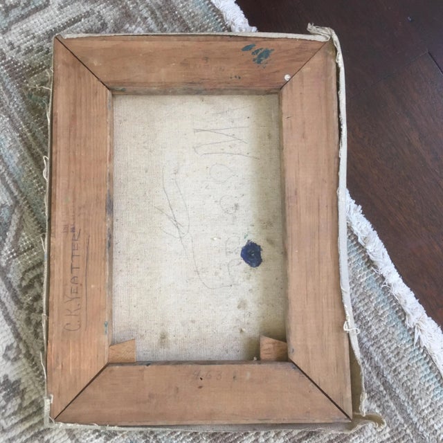 1940s Vintage Still Life Oil Painting For Sale - Image 4 of 11