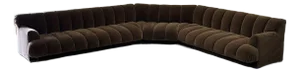 Oversized Channel Tufted Sectional