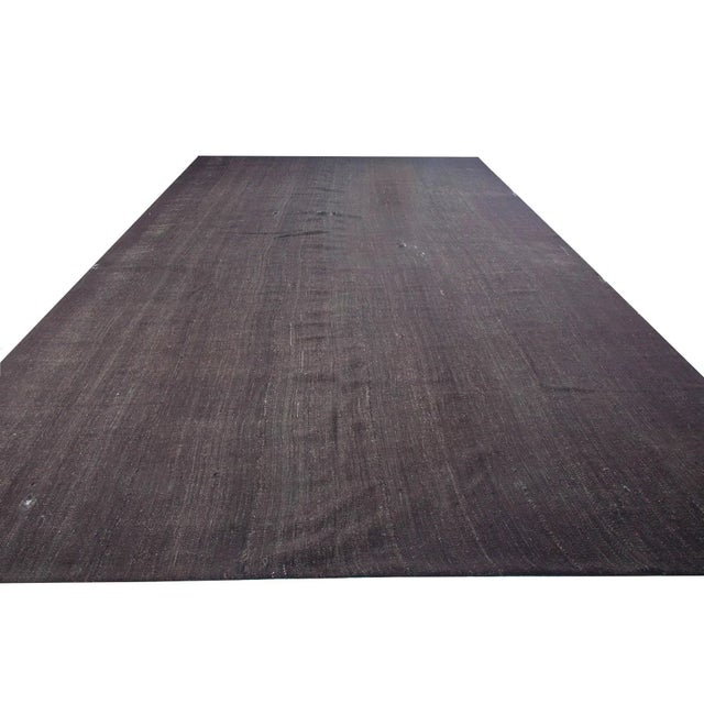 Vintage handwoven oversized tente kilim rug from Afyon region of Turkey. Approximately 60-70 years old. In very good...