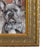 Contemporary portrait pet painting on an artist's panel of a charming Frenchie Bull Dog puppy dog. The talented artist...