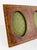 19th Century Antique French Napoleon III Burl Wood Double Photo Frame For Sale - Image 4 of 11