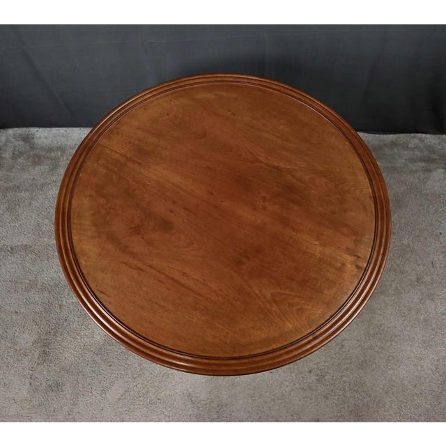 Mid-19th Century Louis Philippe Mahogany Tilting Table For Sale - Image 6 of 17
