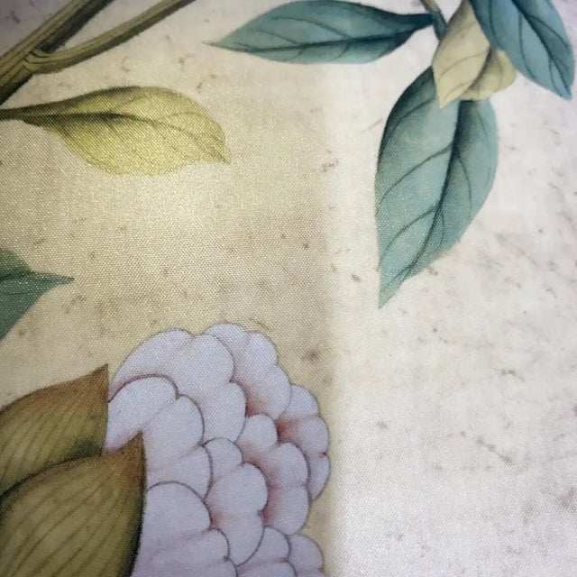 30"*60"/ Panel, Pearl Silk, a Set of 18th Century Style Chinoiserie Handmade Wall Panels, Vintage , Chinoiserie, Interior Wall Decor Pearl Silk For Sale - Image 10 of 15