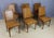 Brown Louis XVI Style Chairs, 1950s, Set of 6 For Sale - Image 8 of 13