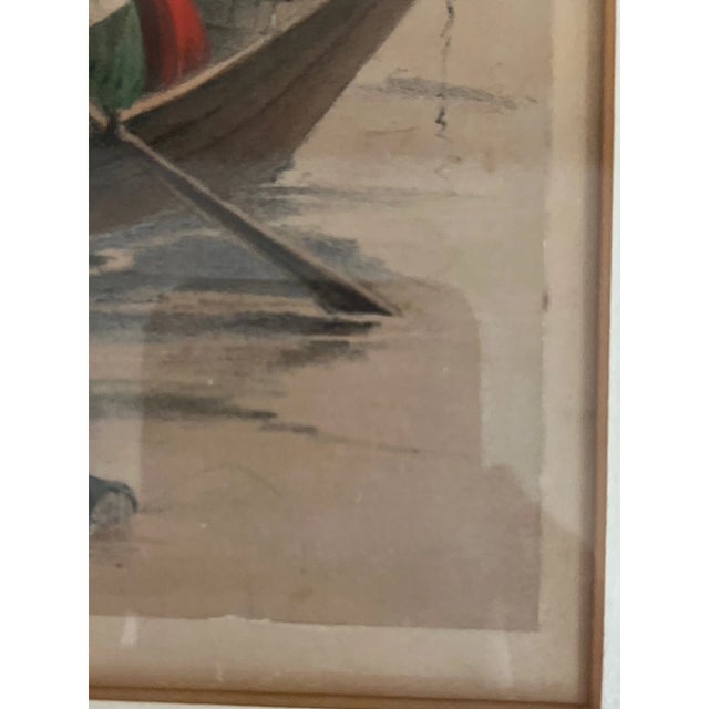 Pair 1820 Swiss Aquatints Ackermann Oberland Geo Barnard Hasli-Thal Brienz For Sale In San Francisco - Image 6 of 6