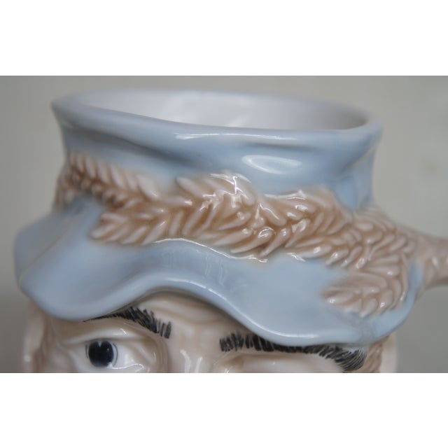 1980s English Royal Doulton John Barleycorn Tankard Folk Character Toby Jug For Sale - Image 13 of 13