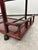 Wood Mid-Century Modern Serving Trolley from Gervasoni, 1970s For Sale - Image 7 of 13
