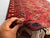 Textile Vintage Afghan Ersari Turkmen Bokhara Gallery Rug - 8'1" X 3'7" For Sale - Image 7 of 12