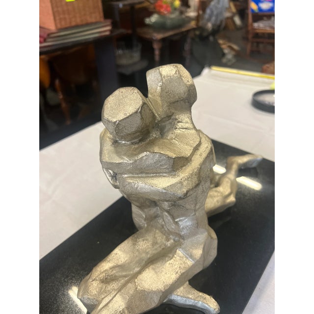 Mid-Century Modern 2000 Brutalist / Cubist Sculpture, Global Views For Sale - Image 3 of 7
