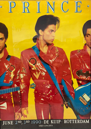 Dutch Prince Poster by Mojo Concerts, 1990