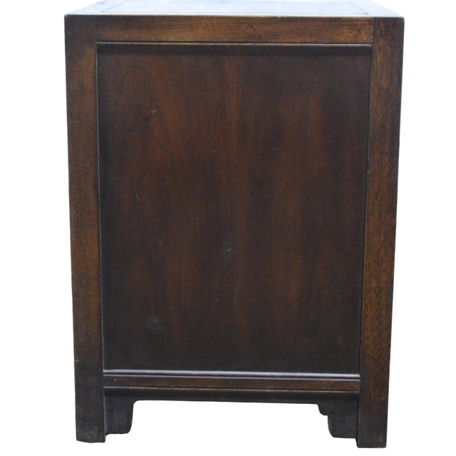 Brown Baker Furniture Pair of Michael Taylor Side Tables For Sale - Image 8 of 11