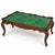 1960s Hollywood Regency Italian Rococo Style Faux Malachite Coffee Table For Sale In Atlanta - Image 6 of 8