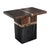 "Variazione" Side Table with Bronze and Finely Crafted Woods, Handmade Bizimyer Furniture. Unmatched. Unrivalled. Designed...