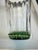 Vintage Hand Blown Scalloped Purple Saintpaulia Glass by Anthropologie For Sale In West Palm - Image 6 of 7
