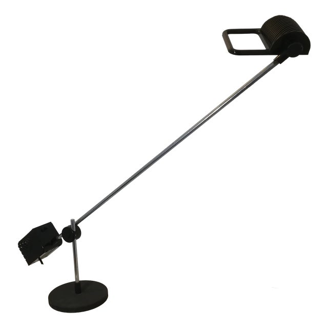 Handle-Style Table Lamp by D'Urbino, Lomazzi and De Pas for Stilnovo, Italy, 1970s For Sale