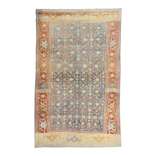 Antique Persian Bijar Rug, 04'07 X 07'04 For Sale
