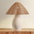 Mitzi Mitzi Deanne 17.5 in. 1 Light Table Lamp in Aged Brass and Ceramic Creamy Oat Finish For Sale - Image 4 of 7