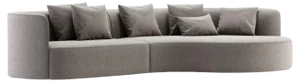Chloe Chaise Sofa by Domkapa