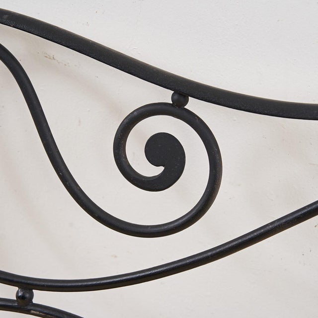Antique Wrought Iron Bed For Sale - Image 11 of 15