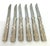 1950s Fruit Knives Briddell Boxed Set of 6 For Sale - Image 4 of 4