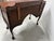 Hollywood Regency Regency Flat Desk in Mahogany and Veneer, 1800s For Sale - Image 3 of 10